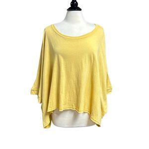 Urban Daizy Women’s Mustard Oversized Swing Top Size Large